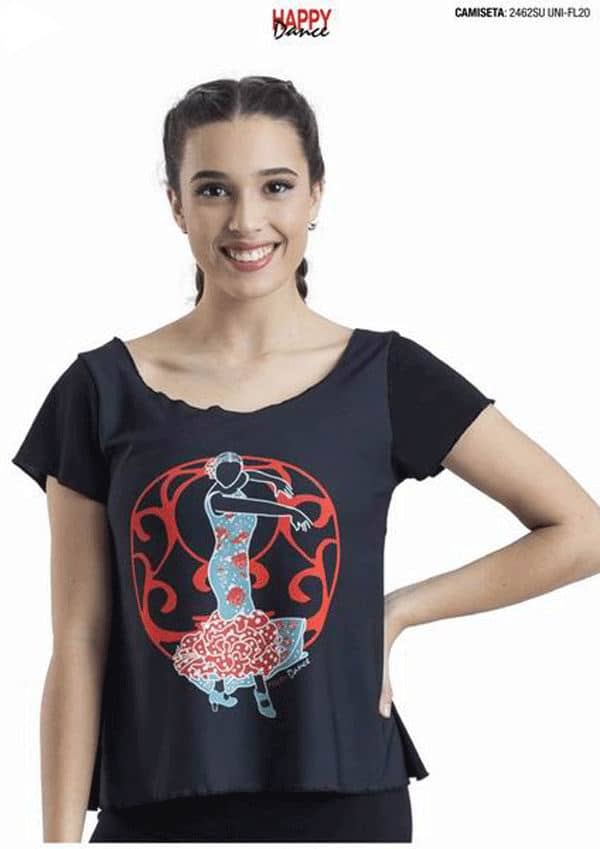 Camisetas de flamenco para el ensayo